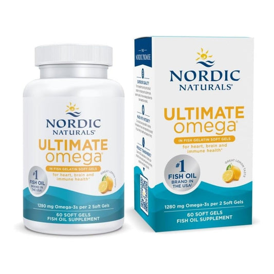 Nordic Naturals Ultimate Omega Lemon 60 gels 768990017902 - The Supplement Warehouse Pte Ltd