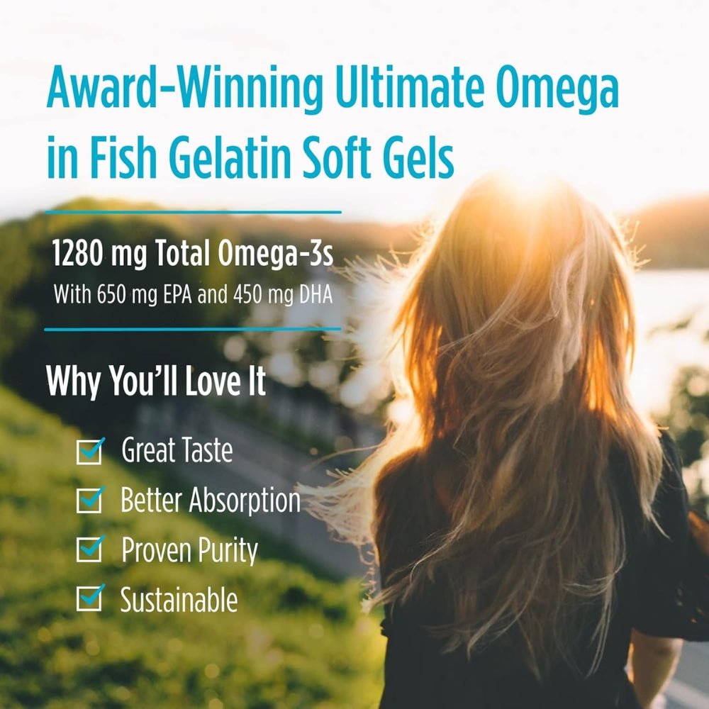 Nordic Naturals Ultimate Omega Lemon 60 gels 768990017902 - The Supplement Warehouse Pte Ltd