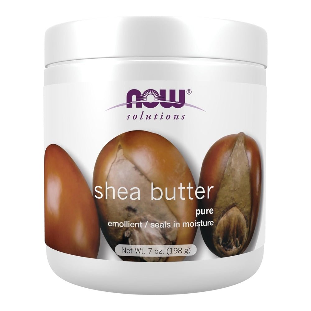 NOW Shea Butter (Deep Moisturizer for Skin & Scalp) 198g 733739077585 - The Supplement Warehouse Pte Ltd