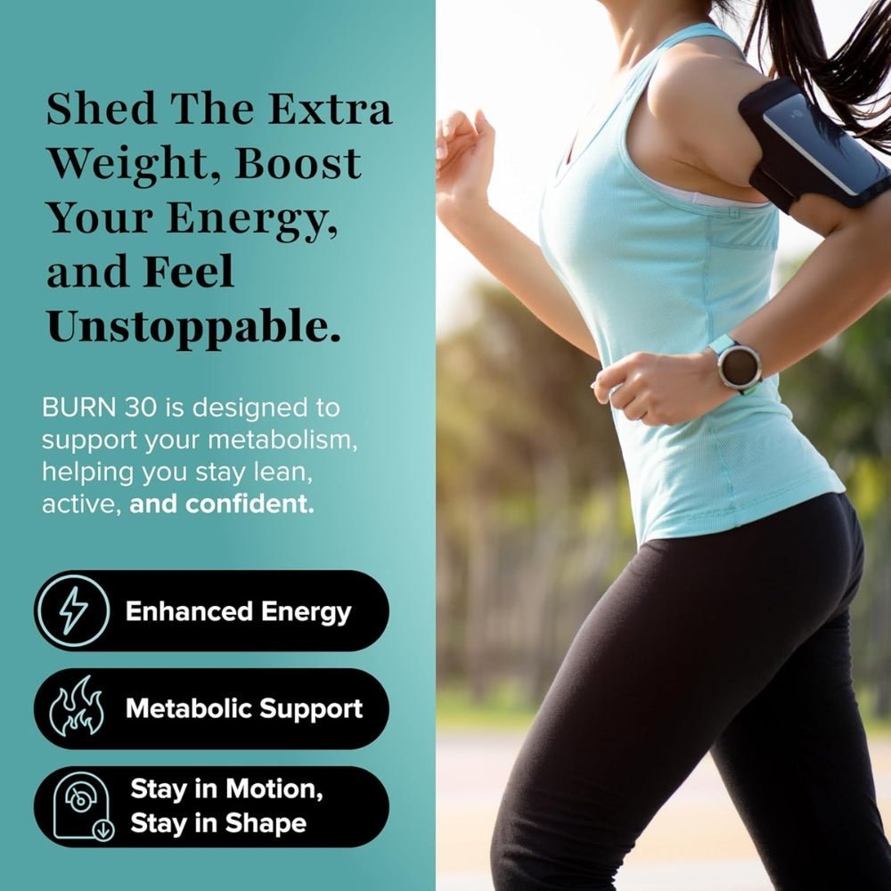 Nutrex Burn30 GLP1+ (weight management & appetite control) 60 veg cap 850046504914 - The Supplement Warehouse Pte Ltd