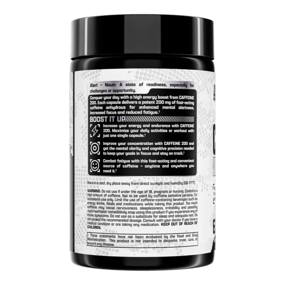 Nutrex Caffeine 200 60 veg cap (Exp Jul 2027) 850026029147 - The Supplement Warehouse Pte Ltd