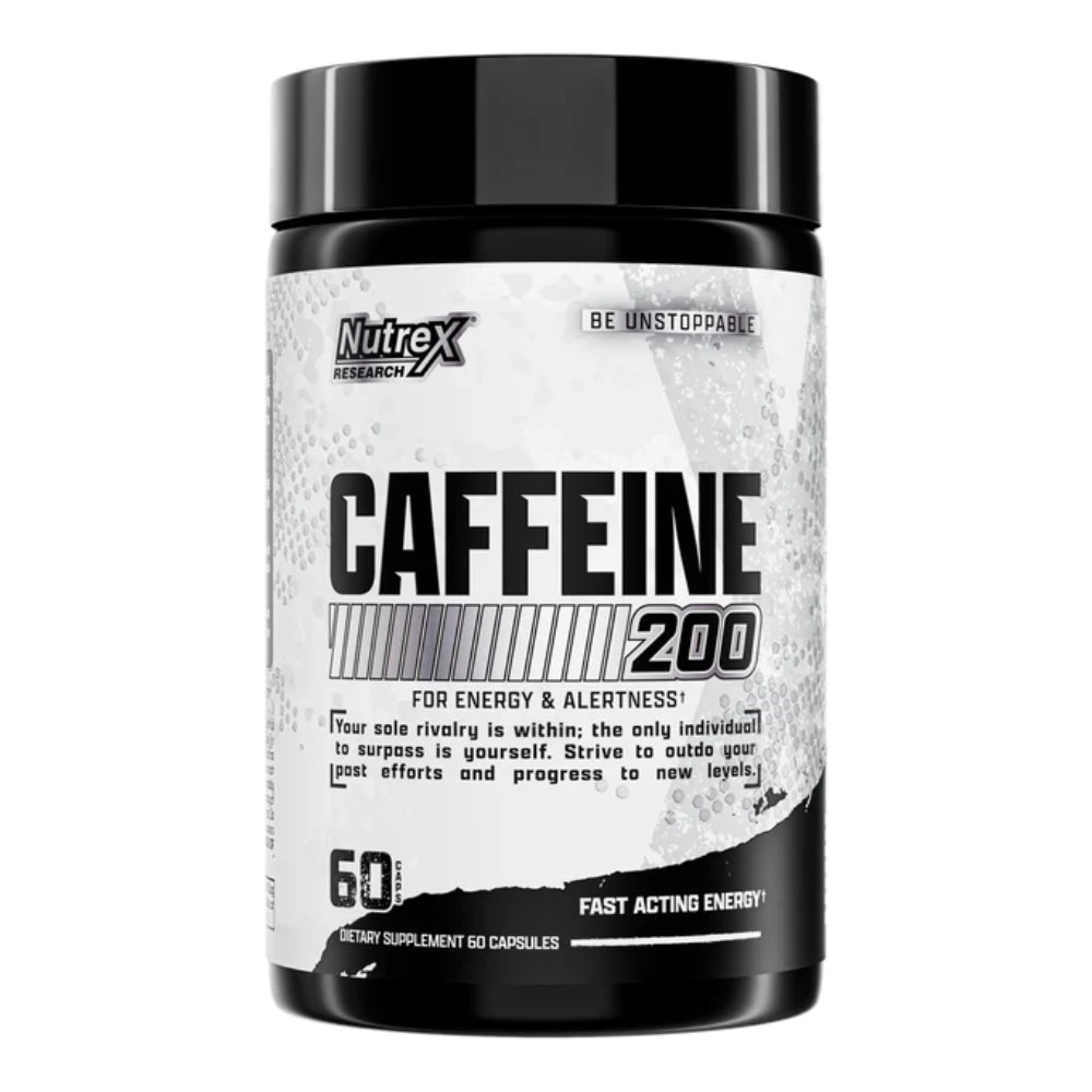 Nutrex Caffeine 200 60 veg cap (Exp Jul 2027) 850026029147 - The Supplement Warehouse Pte Ltd