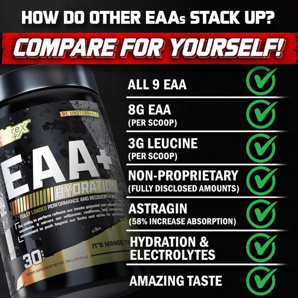 Nutrex EAA + Hydration 30 servings 859400007788- The Supplement Warehouse Pte Ltd