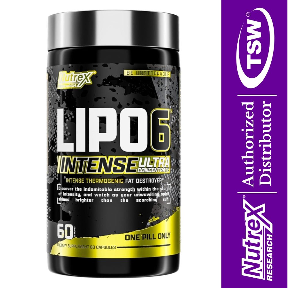 Nutrex Lipo6 Black Intense UC 60 veg cap x01/27 859400007450- The Supplement Warehouse Pte Ltd