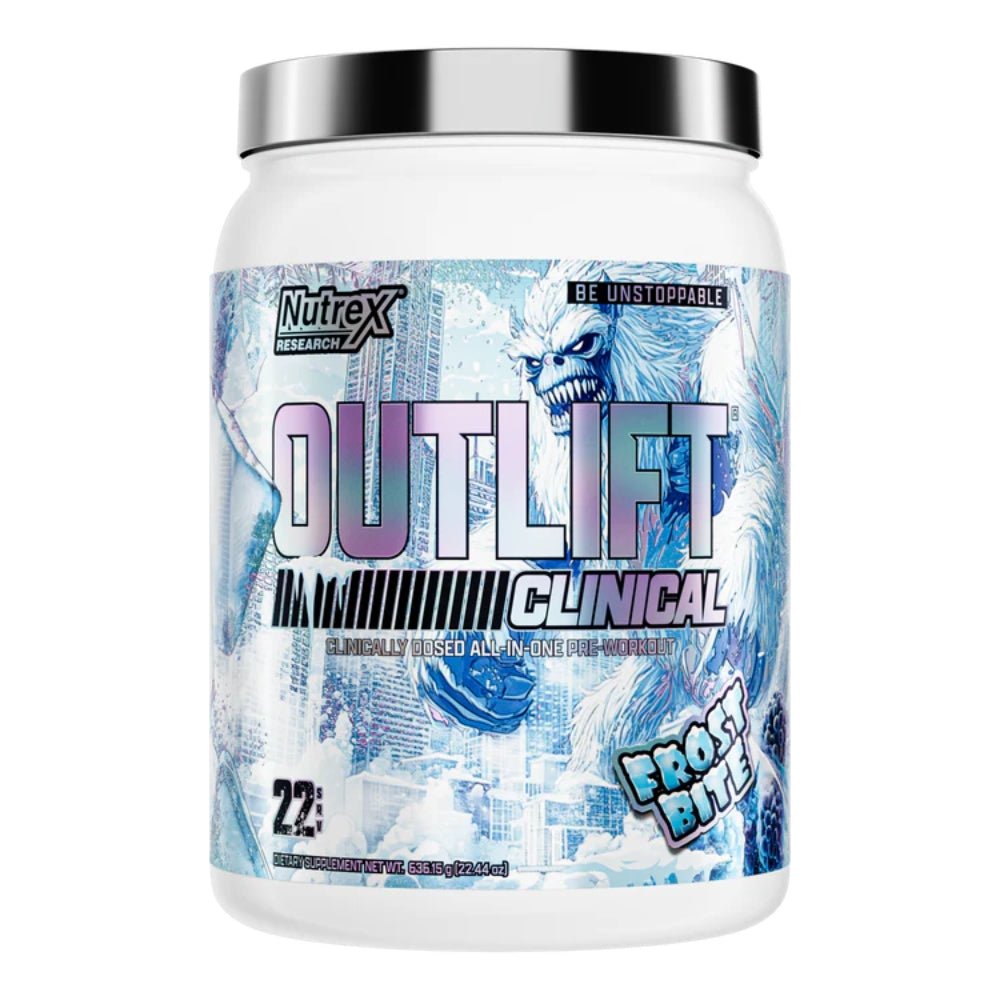 Nutrex Outlift Pre - Workout 22srv (1 srv 29g: 300mg caffeine, 8g citrulline, 3.2g beta alanine, 3g creatine, 4g bcaa, 2g eaa, 2g taurine) 850060362743 - The Supplement Warehouse Pte Ltd