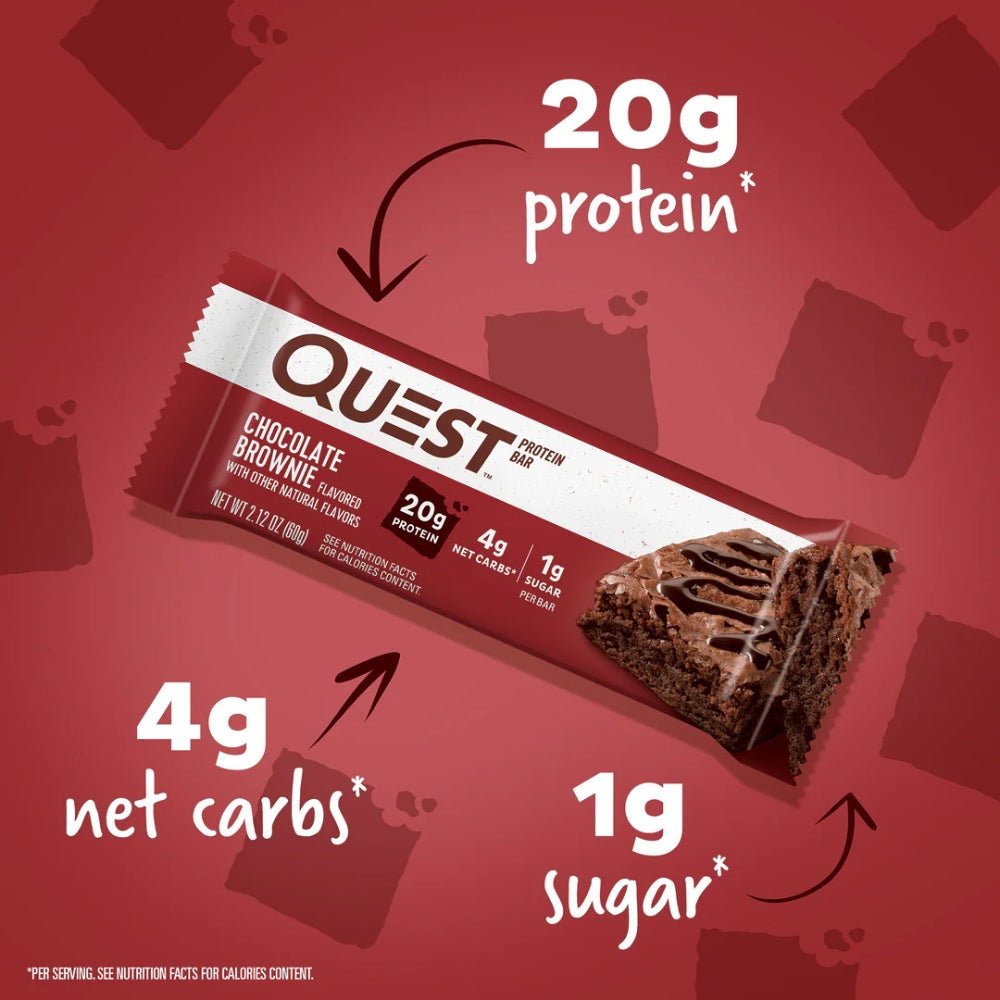 Quest Nutrition Protein 60g Single Bar 888849000418 - The Supplement Warehouse Pte Ltd