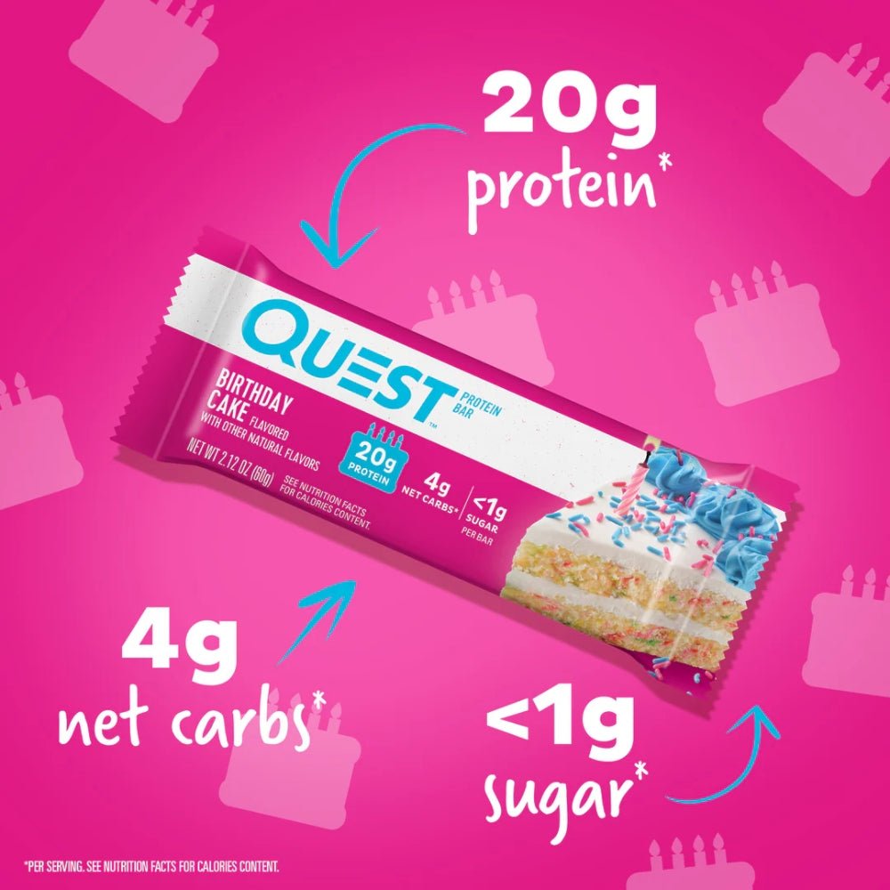 Quest Nutrition Protein 60g Single Bar 888849005956 - The Supplement Warehouse Pte Ltd