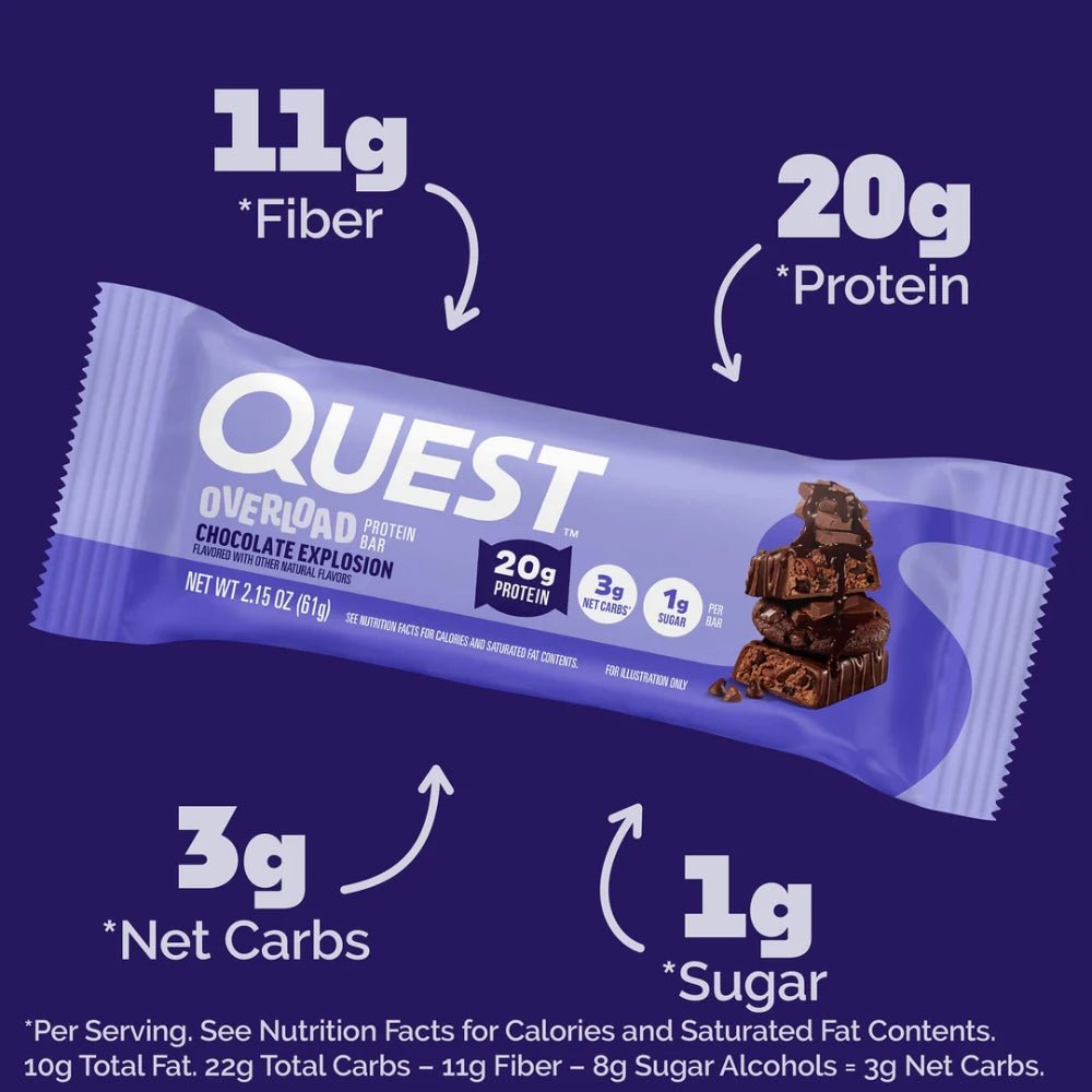 Quest Nutrition Protein 60g Single Bar 888849015771 - The Supplement Warehouse Pte Ltd