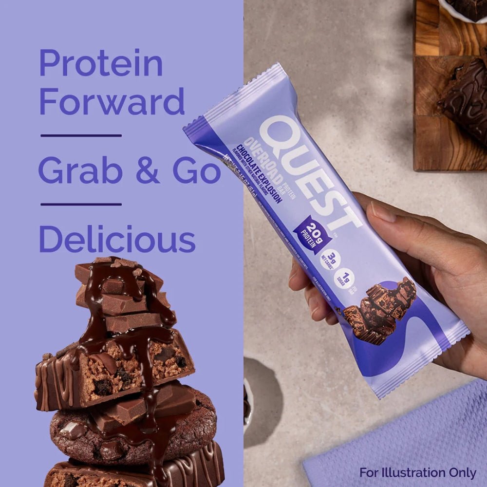 Quest Nutrition Protein 60g Single Bar 888849015832 - The Supplement Warehouse Pte Ltd