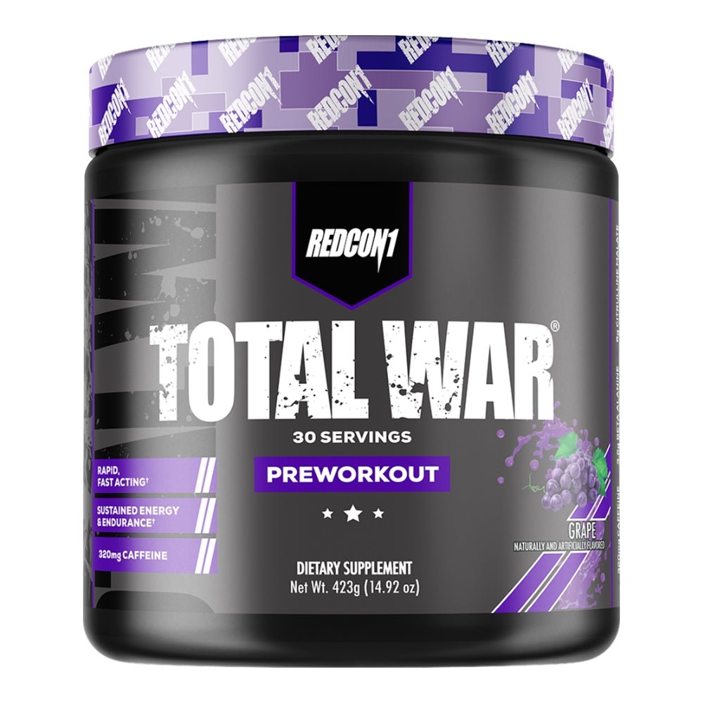 RedCon1 Total War (Pre - Workout) 30 serving 810044576092 - The Supplement Warehouse Pte Ltd