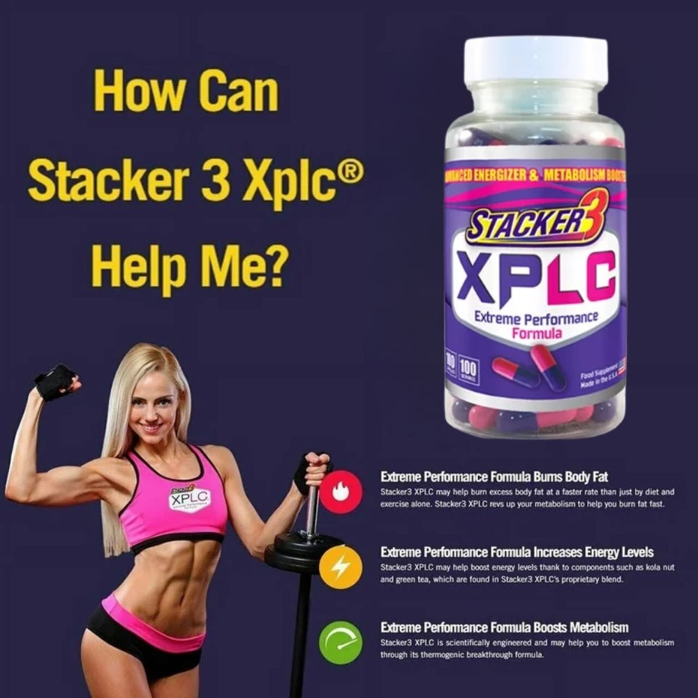 Stacker Fat Burner 100 caps 3582865900130 - The Supplement Warehouse Pte Ltd