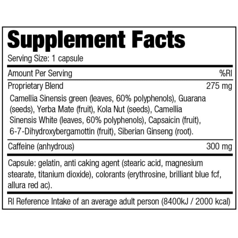 Stacker Fat Burner 100 caps 3582865900130 - The Supplement Warehouse Pte Ltd