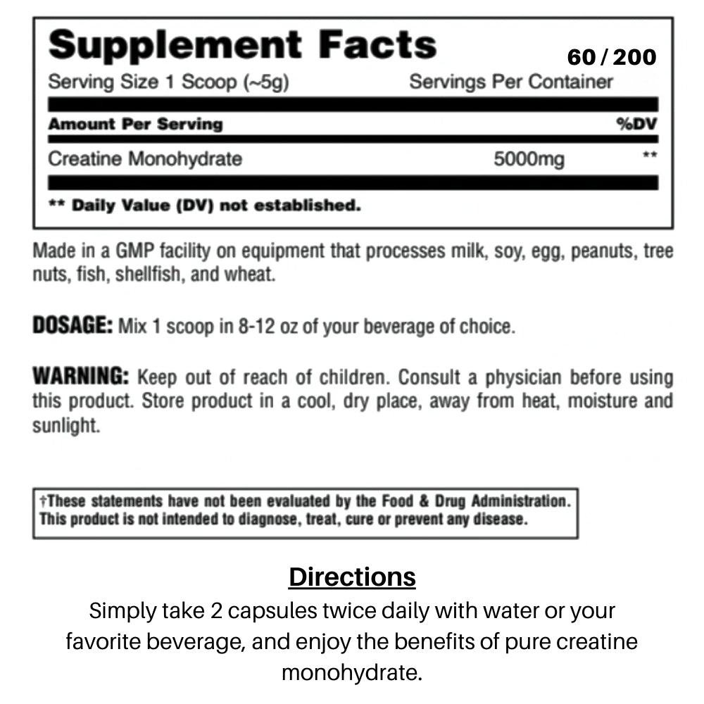 Universal Nutrition Creatine Powder Micronized 039442039637- The Supplement Warehouse Pte Ltd