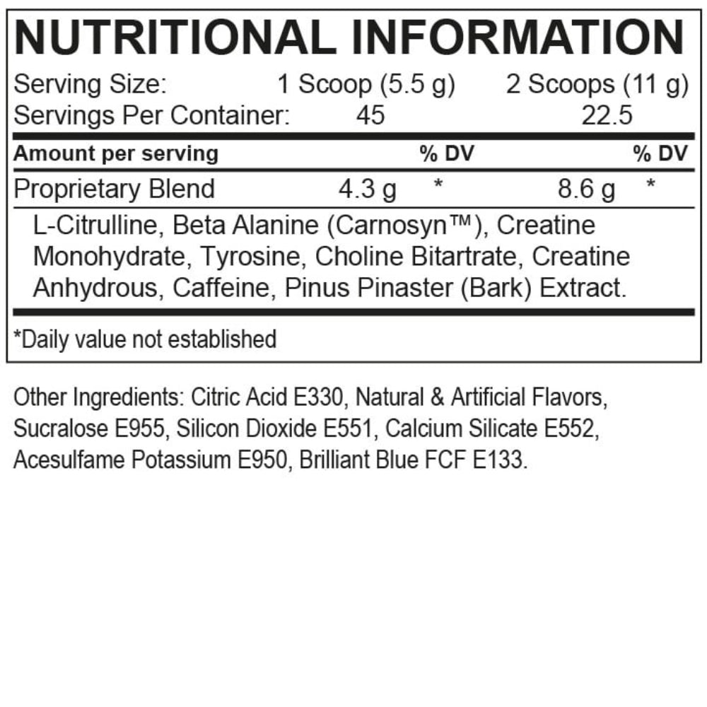 USP Labs Jack3d Pre - Workout 45 srv EU Version 764595567309 - The Supplement Warehouse Pte Ltd