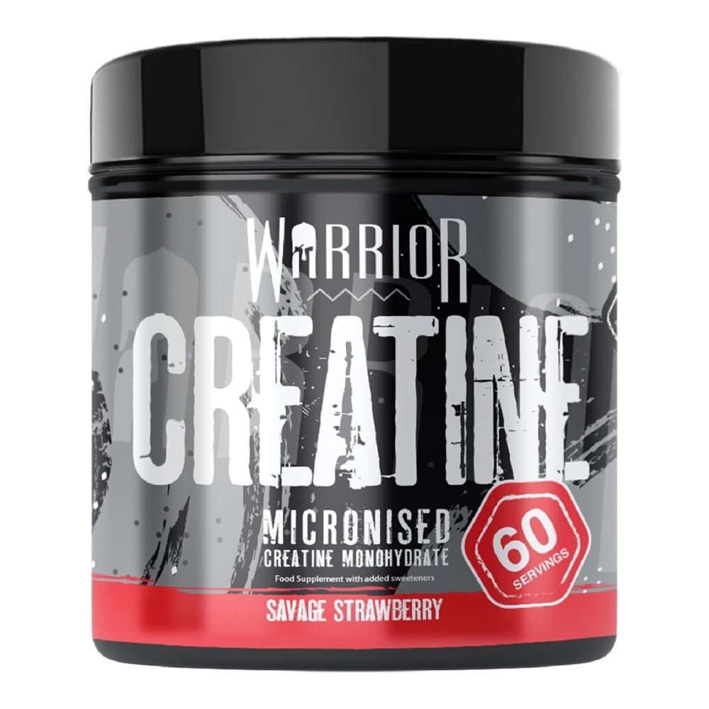 Warrior Micronized Creatine Monohydrate (in Unflavored and Flavored) 300g 5060424707584 - The Supplement Warehouse Pte Ltd