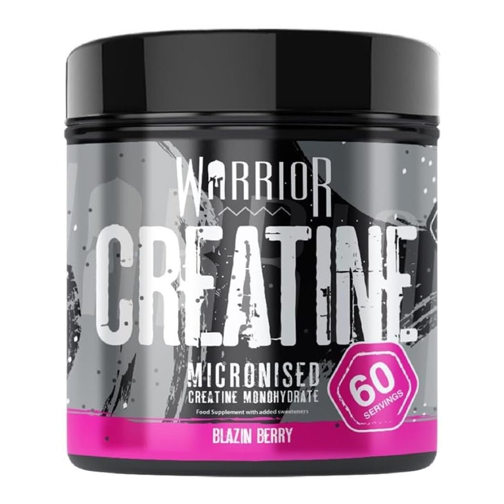 Warrior Micronized Creatine Monohydrate (in Unflavored and Flavored) 300g 5060424707591 - The Supplement Warehouse Pte Ltd