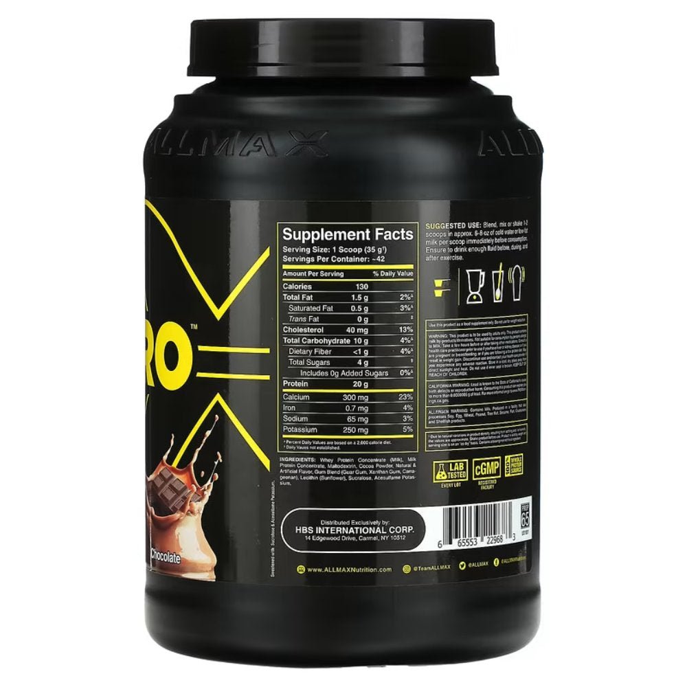 AllMax AllPro Advanced Protein 3.2 lbs 665553229683- The Supplement Warehouse Pte Ltd