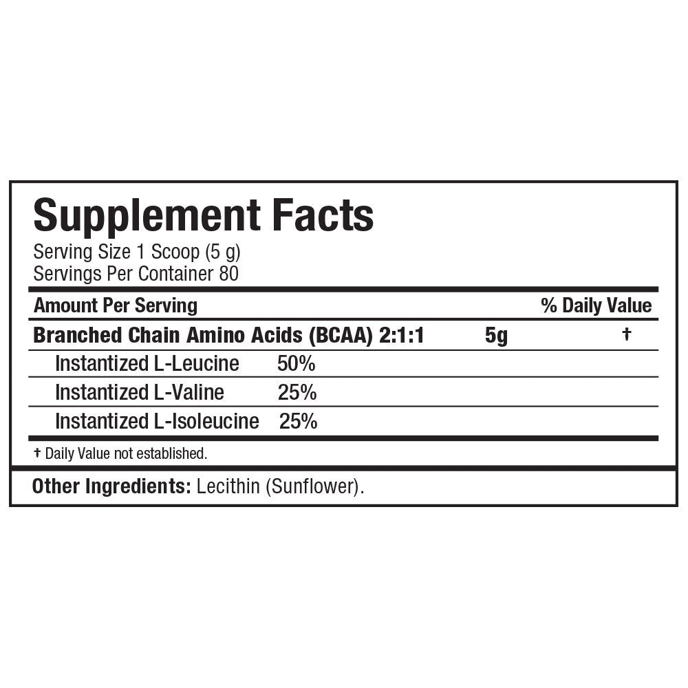 AllMax BCAA 2:1:1 Powder 400g 80 servings 665553202563- The Supplement Warehouse Pte Ltd