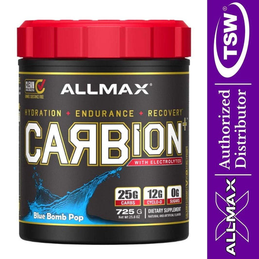 AllMax Carbion+ Hydration Recovery Formula 25 servings 665553228235- The Supplement Warehouse Pte Ltd