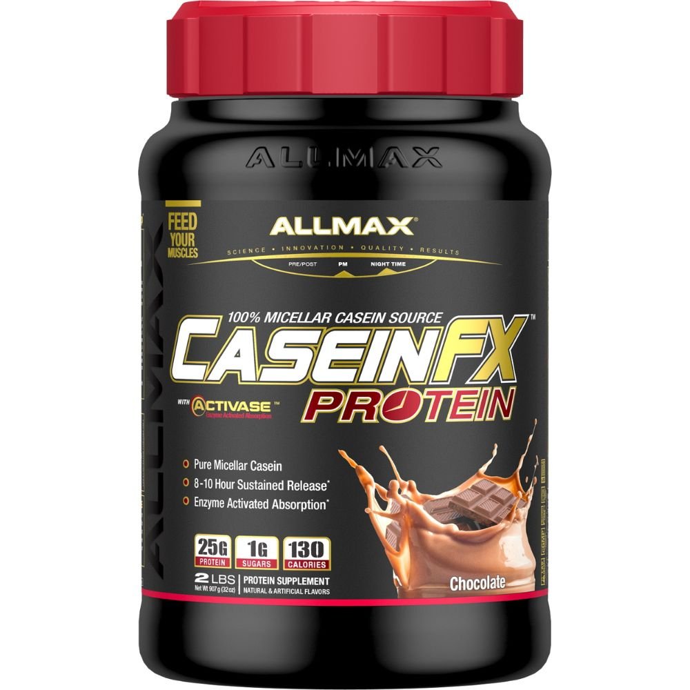 Allmax CaseinFX Slow-Release Protein 2 lbs 665553202150- The Supplement Warehouse Pte Ltd