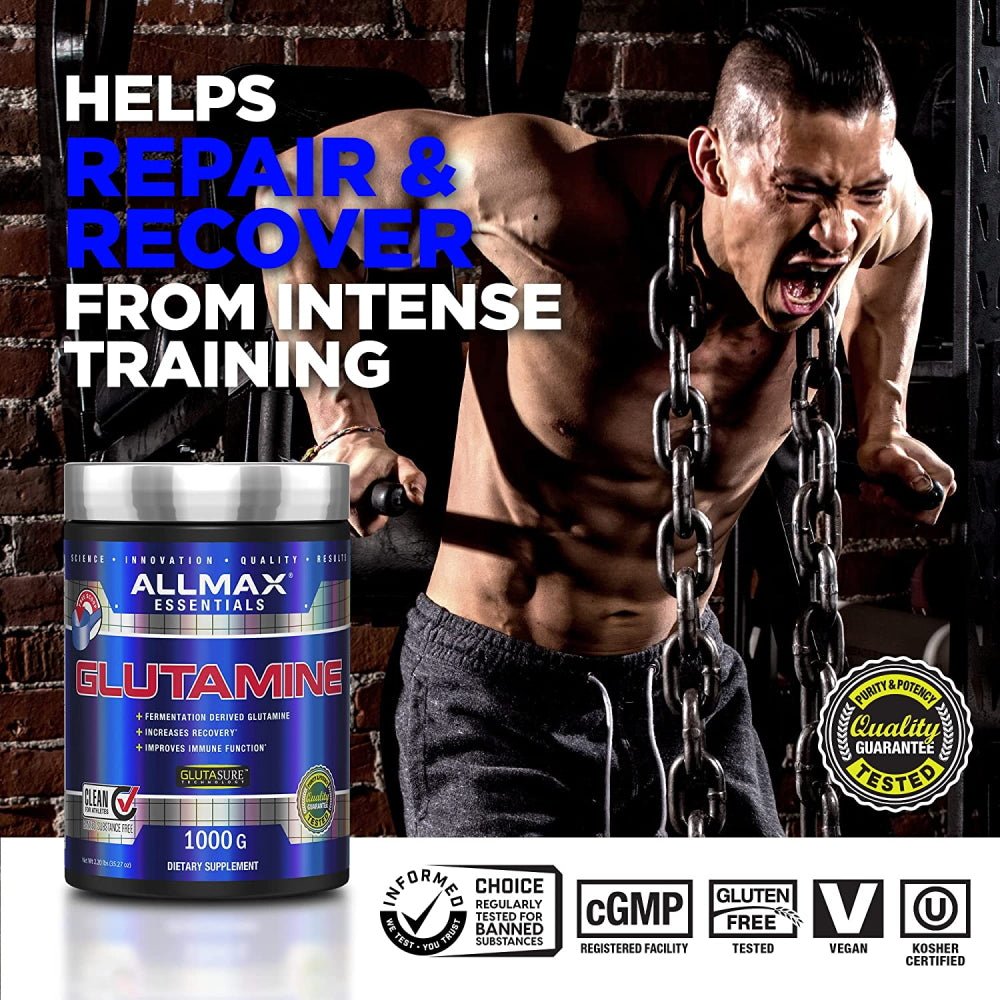 AllMax GlutaSure™ Glutamine 100g 665553122915- The Supplement Warehouse Pte Ltd