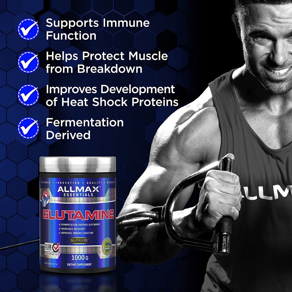 AllMax GlutaSure™ Glutamine 100g 665553122915- The Supplement Warehouse Pte Ltd