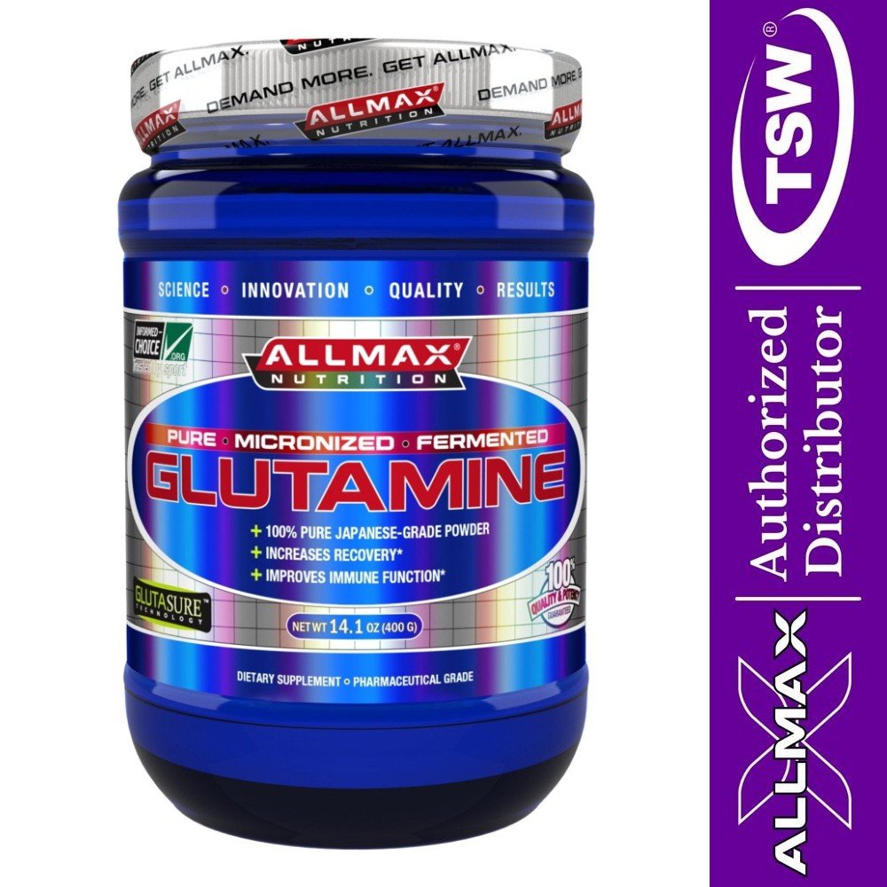 AllMax GlutaSure™ Glutamine 400g 665553122960- The Supplement Warehouse Pte Ltd