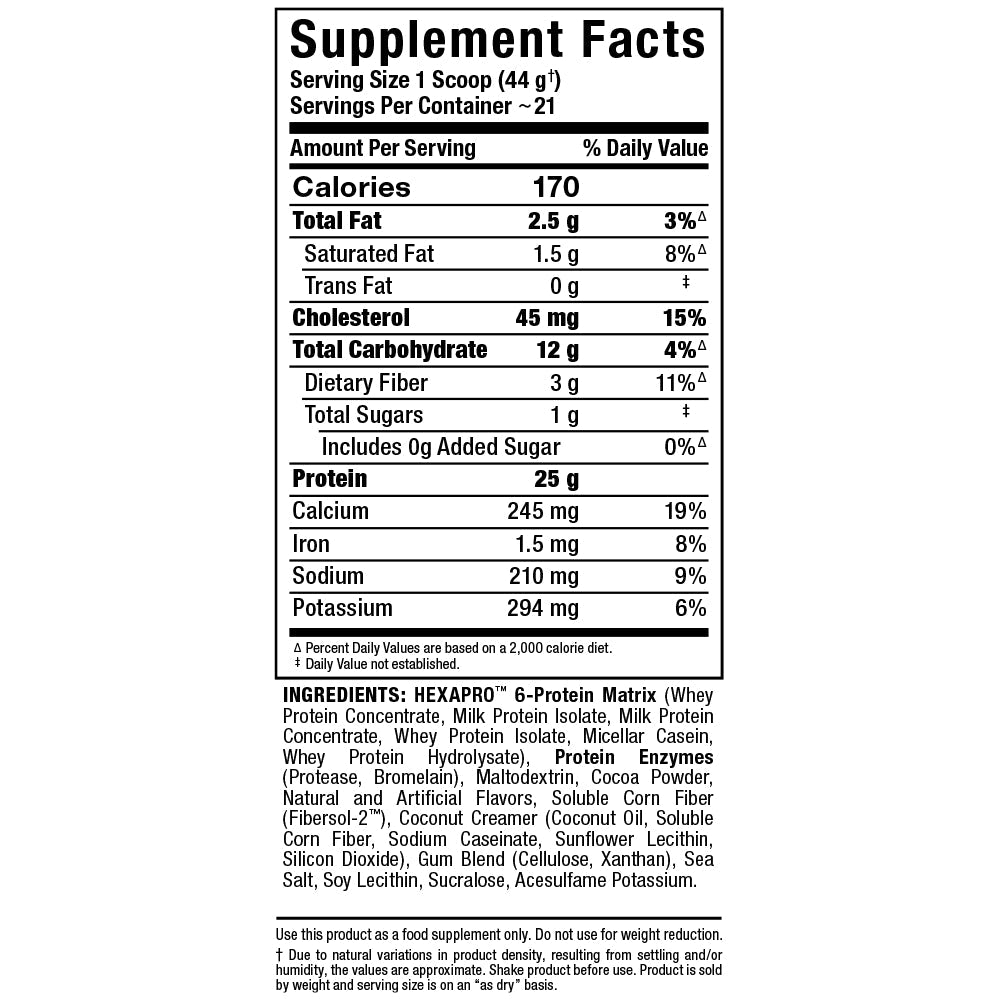AllMax HexaPro Sustained Release Protein 2 lbs 665553228457- The Supplement Warehouse Pte Ltd