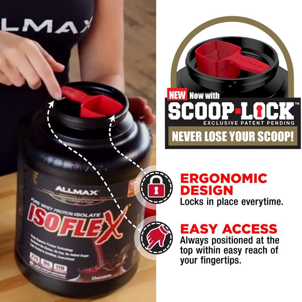 AllMax Isoflex Whey Isolate 5 lbs 665553121154- The Supplement Warehouse Pte Ltd