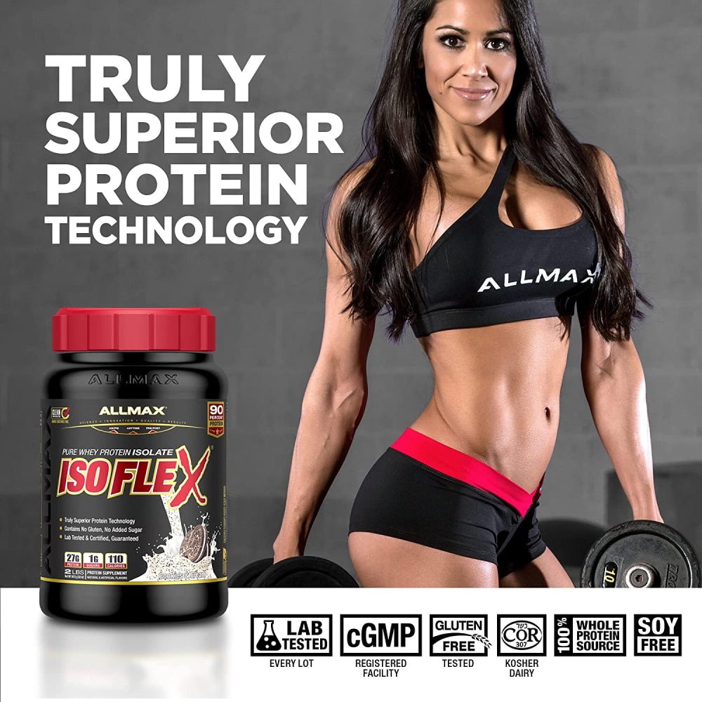 AllMax Isoflex Whey Isolate 5 lbs 665553121154- The Supplement Warehouse Pte Ltd