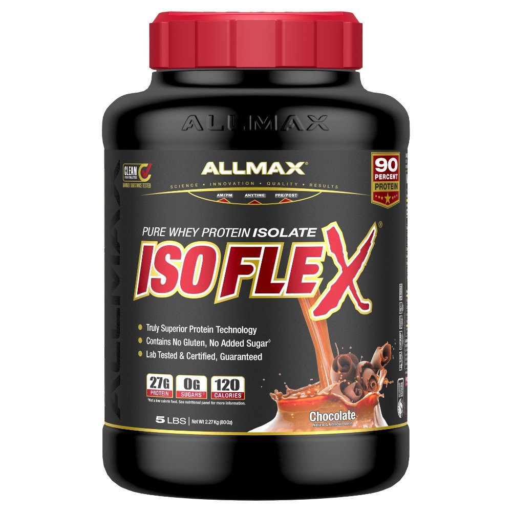 AllMax Isoflex Whey Isolate 5 lbs 665553121154- The Supplement Warehouse Pte Ltd