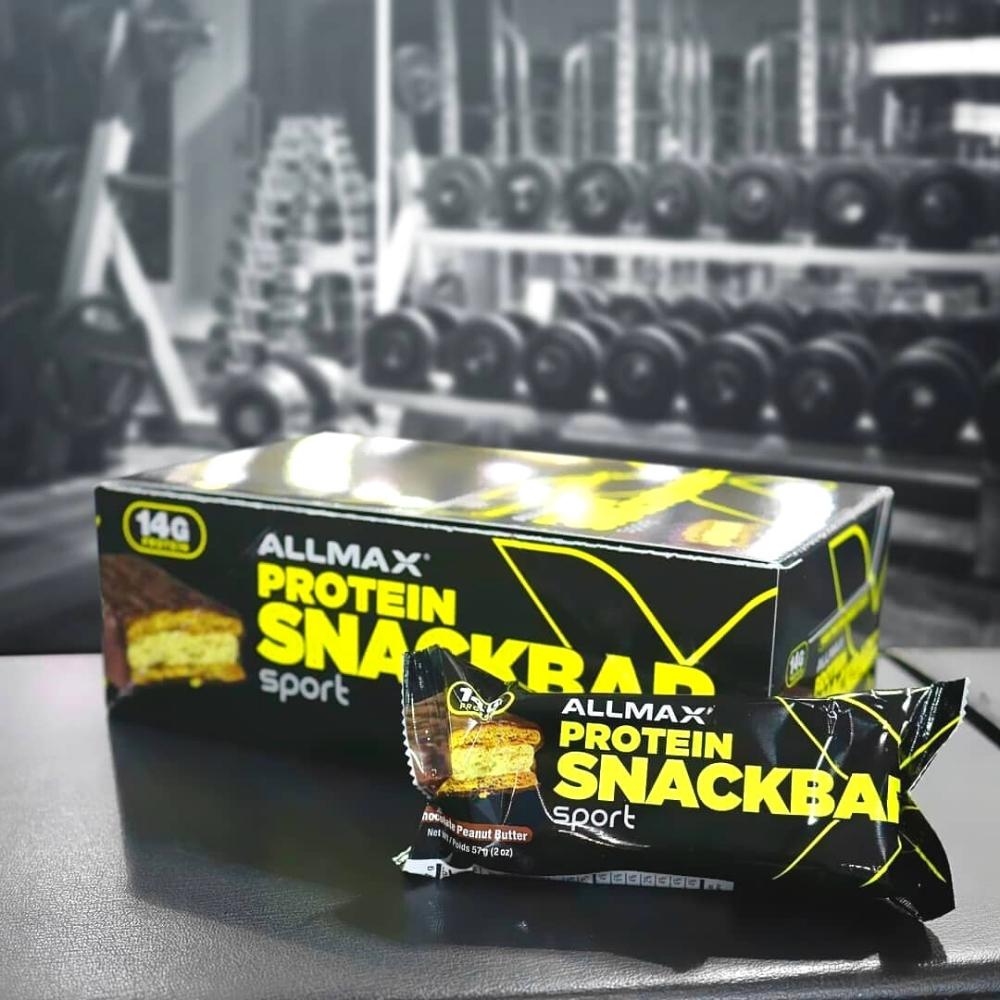 Allmax Protein Snack 57g Single Bar 665553201856- The Supplement Warehouse Pte Ltd