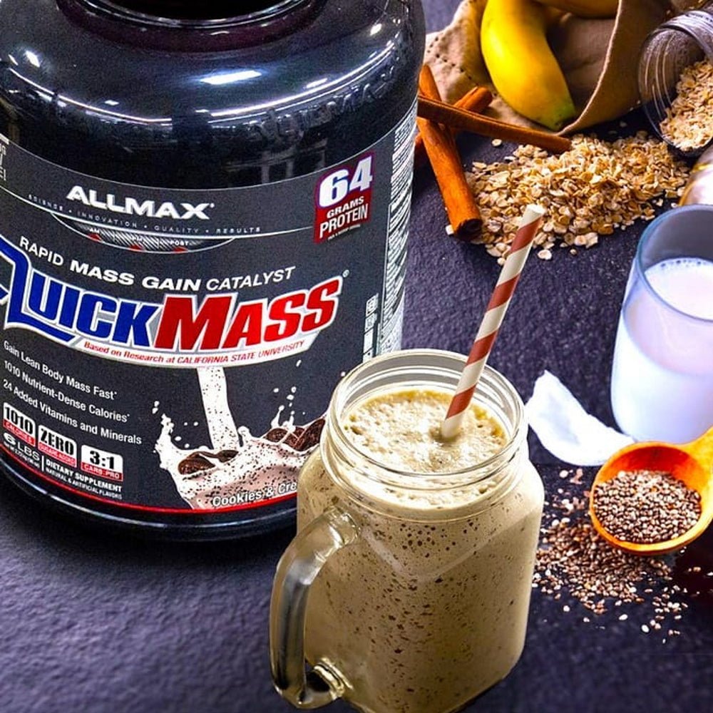 AllMax QuickMass Gainer 3.5lbs 665553229829- The Supplement Warehouse Pte Ltd