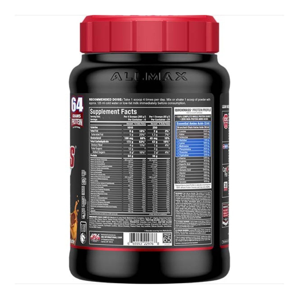 AllMax QuickMass Gainer 3.5lbs 665553229829- The Supplement Warehouse Pte Ltd