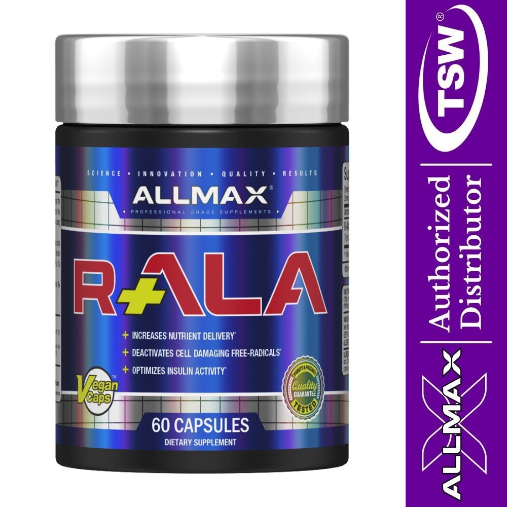 AllMax R+ALA 60 capsules 665553202655- The Supplement Warehouse Pte Ltd