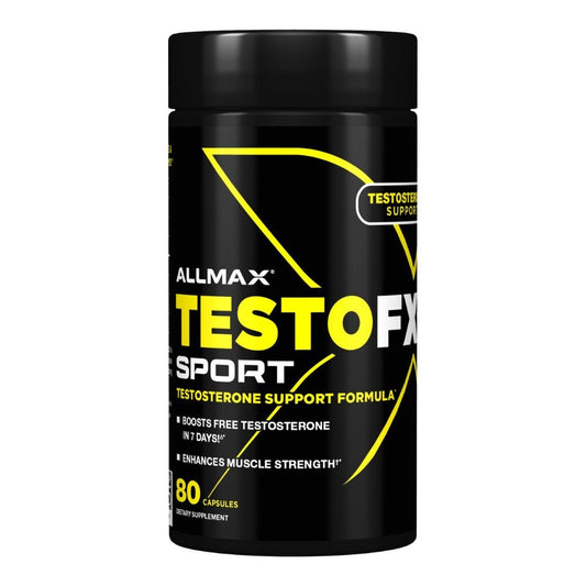 AllMax TestoFX Sport 90 caps 665553229232- The Supplement Warehouse Pte Ltd