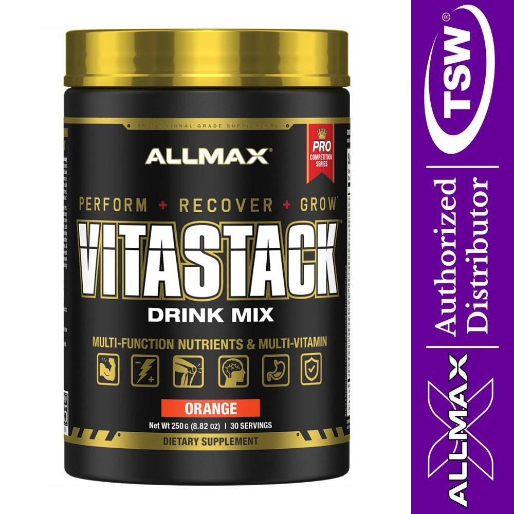 AllMax Vitastack Multi-Function Nutrients & Multi-Vitamin Powder 30 servings 665553228945- The Supplement Warehouse Pte Ltd