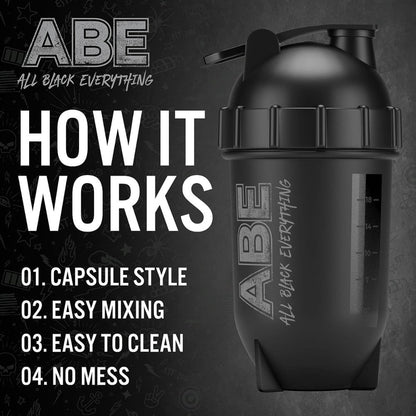 Applied ABE Bullet Shaker 500 ml 658556043189- The Supplement Warehouse Pte Ltd