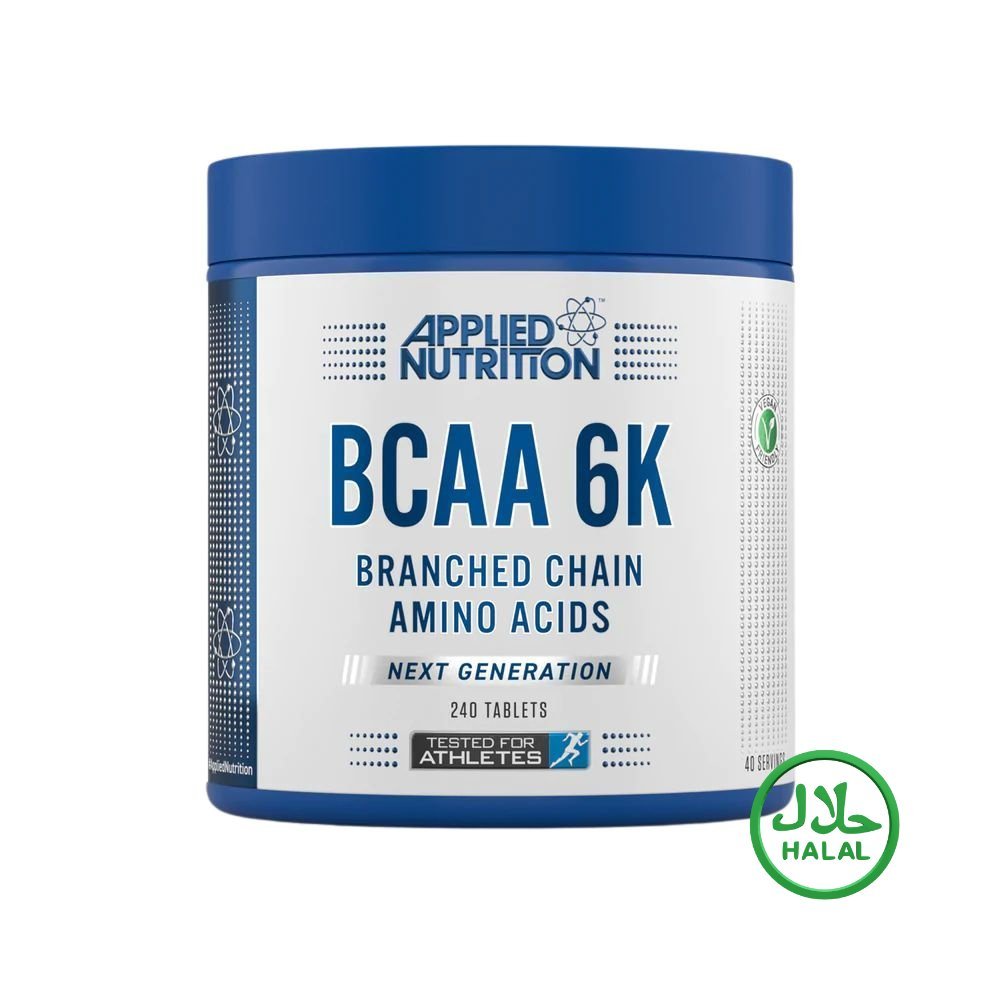 Applied BCAA 6K 4:1:1 (HALAL) 240 tabs 634158635779- The Supplement Warehouse Pte Ltd