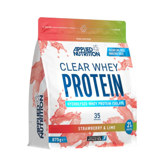 Applied Clear Whey Hydrolysed Whey Protein Isolate (HALAL) 875g 658556043806- The Supplement Warehouse Pte Ltd