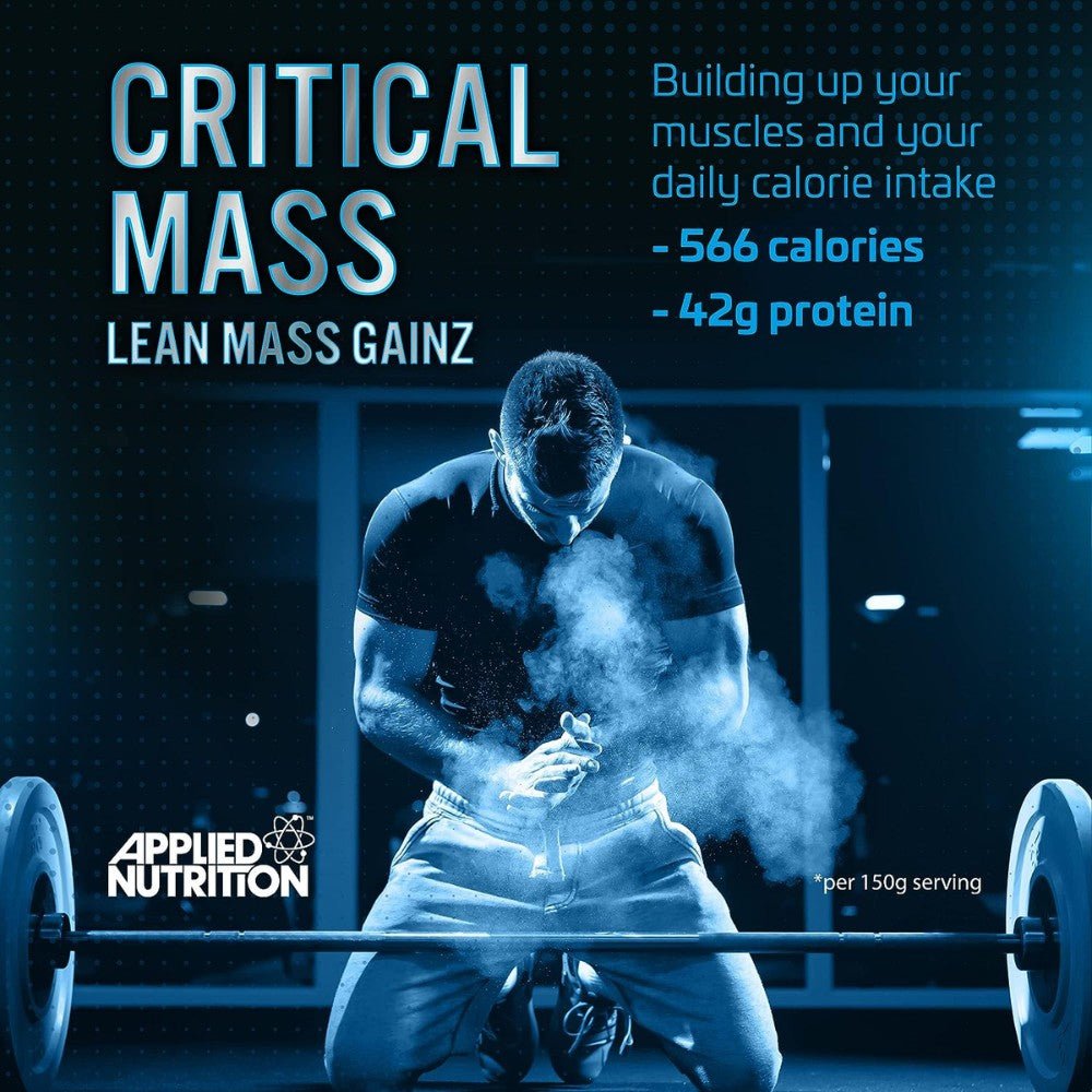 Applied Critical Mass Original Weight Gainer (HALAL) 6 kg 634158627767- The Supplement Warehouse Pte Ltd