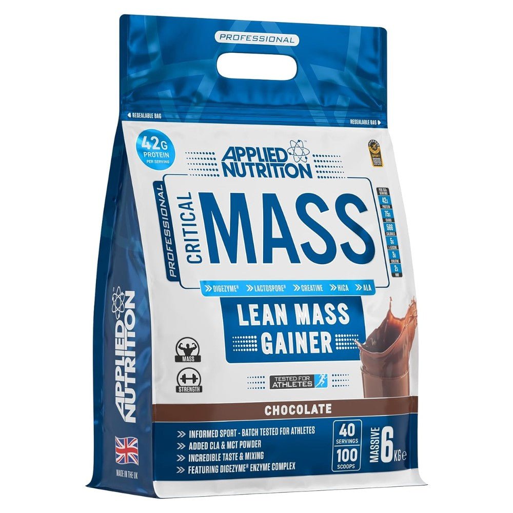 Applied Critical Mass Professional Lean Mass Gainer (HALAL) 634158793882- The Supplement Warehouse Pte Ltd