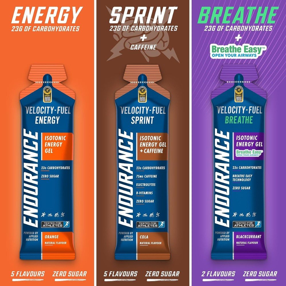 Applied Endurance Gel Sprint (75mg Caffeine) 60g 658556043462- The Supplement Warehouse Pte Ltd