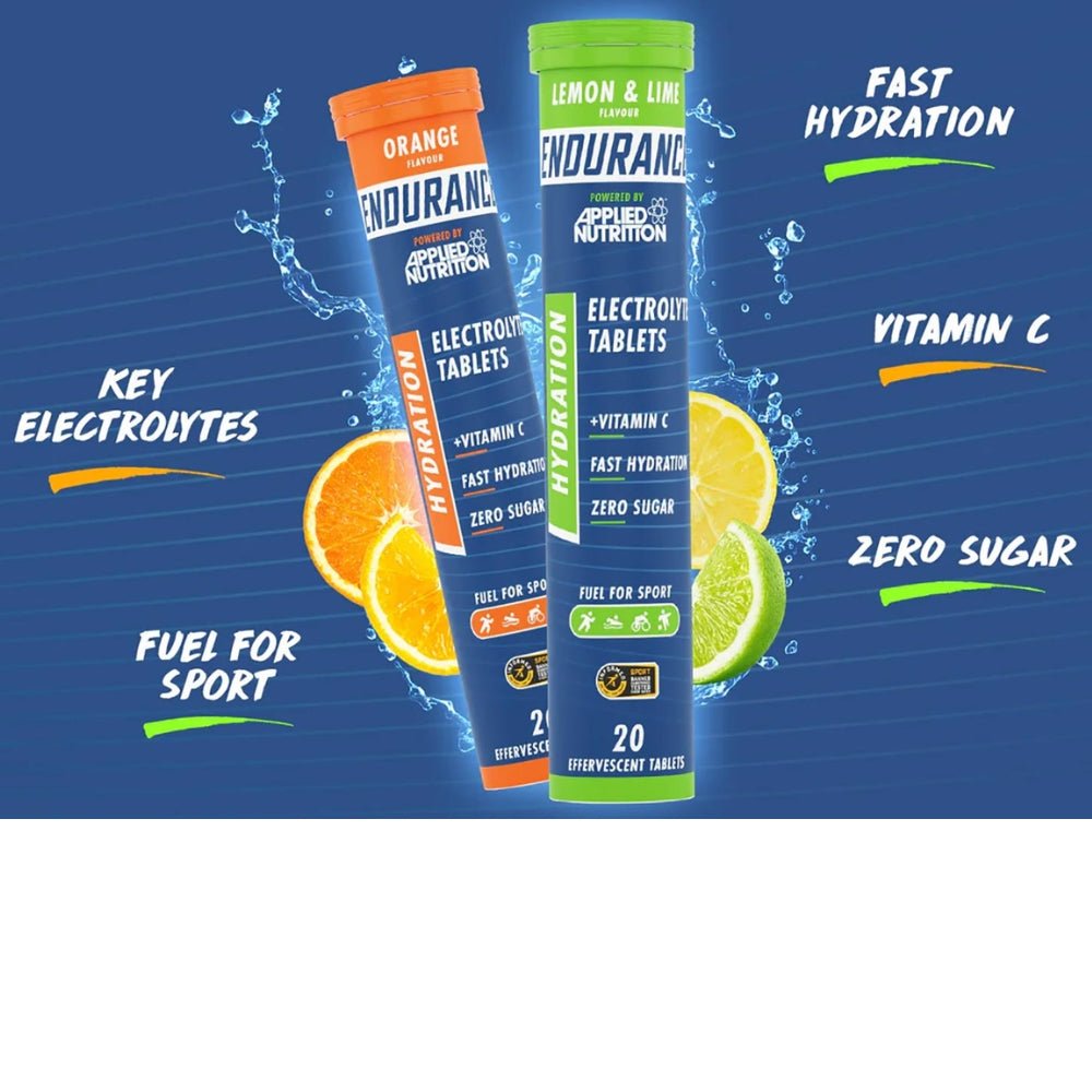 Applied Endurance Hydration Electrolyte Tablets 20tabs (HALAL) 5056555201060- The Supplement Warehouse Pte Ltd