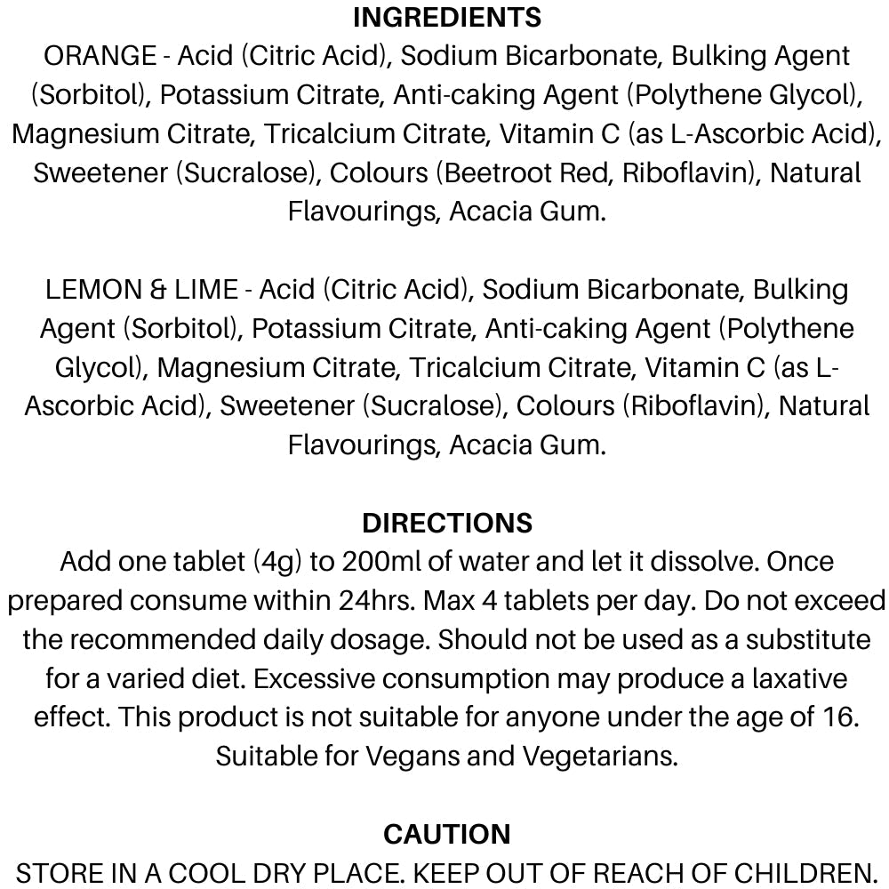 Applied Endurance Hydration Electrolyte Tablets 20tabs (HALAL) 5056555201060- The Supplement Warehouse Pte Ltd