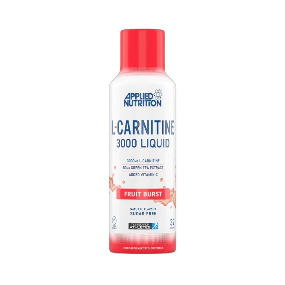 Applied L-Carnitine Liquid 3000mg 480ml (HALAL) 634158743429- The Supplement Warehouse Pte Ltd