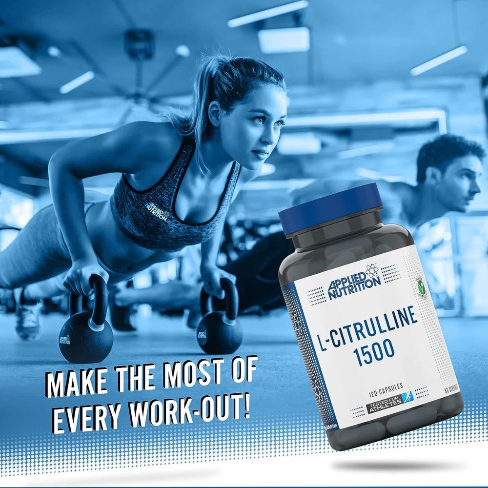 Applied L-Citrulline 1500 (HALAL) 120 veg cap 634158939495- The Supplement Warehouse Pte Ltd