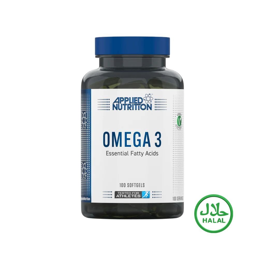 Applied Omega-3 (HALAL) 100 veg softgels 634158499289- The Supplement Warehouse Pte Ltd