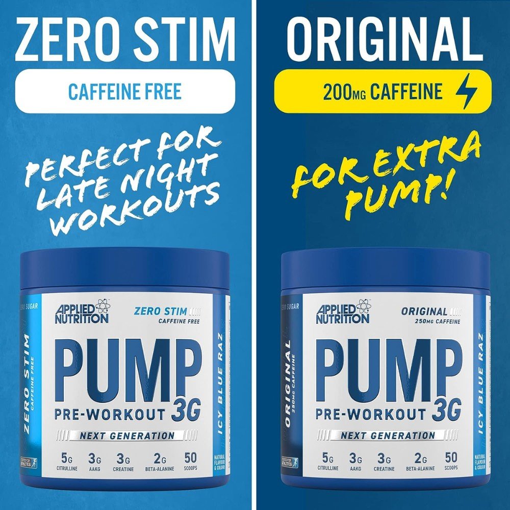 Applied Pump 3G Pre-Workout Original (HALAL) 375g 634158794322- The Supplement Warehouse Pte Ltd