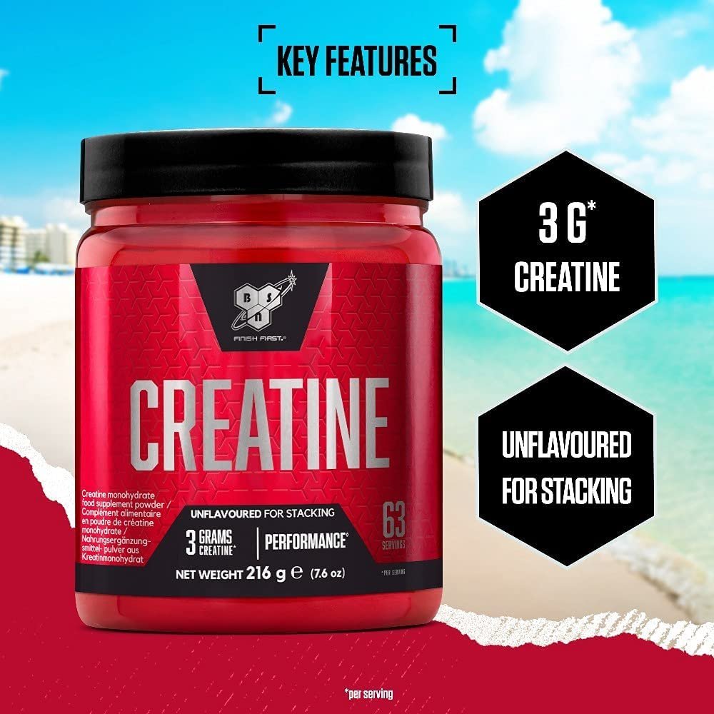 BSN DNA Creatine 63 srv 216g 5060245606677- The Supplement Warehouse Pte Ltd